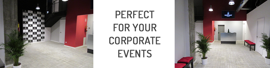 Perfect for your corporate events